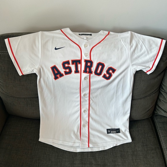 Nike Houston Astros Yordan Alvarez #44 MLB Baseball Jersey YOUTH Sz: L (14/16) - Picture 1 of 7